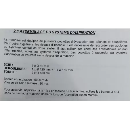 OCCASION TENONNEUSE DE MENUISERIE CHAMBON TDN05 :Gedimo