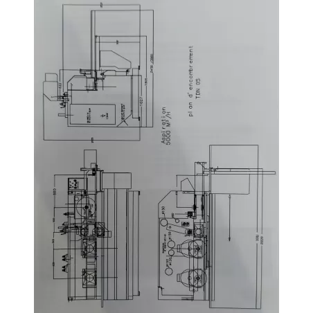 OCCASION TENONNEUSE DE MENUISERIE CHAMBON TDN05 :Gedimo