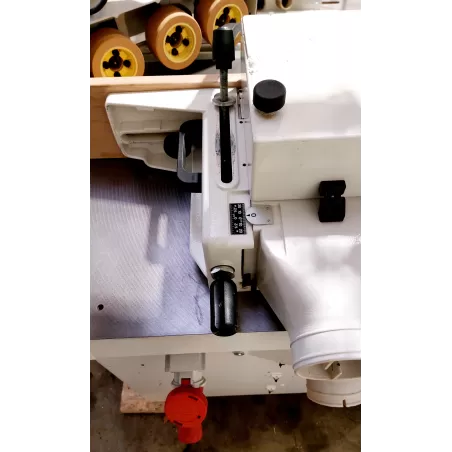 OCCASION TOUPIE TENONNEUSE AVEC ENTRAINEUR 4 GALETS SCM TF110 TL :GEDIMO