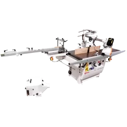 OCCASION TOUPIE TENONNEUSE AVEC ENTRAINEUR 4 GALETS SCM TF110 TL :GEDIMO