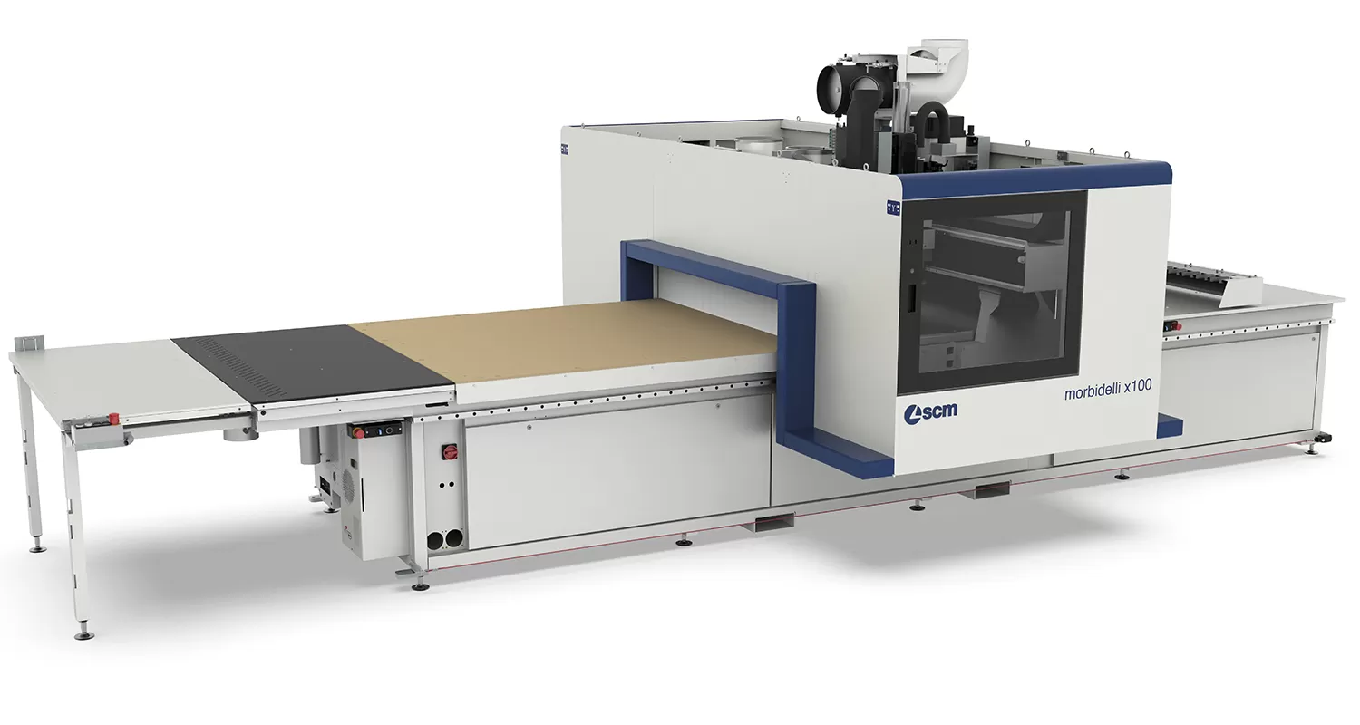 CNC CENTRE D'USINAGE - MORBIDELLI X100 - SCM