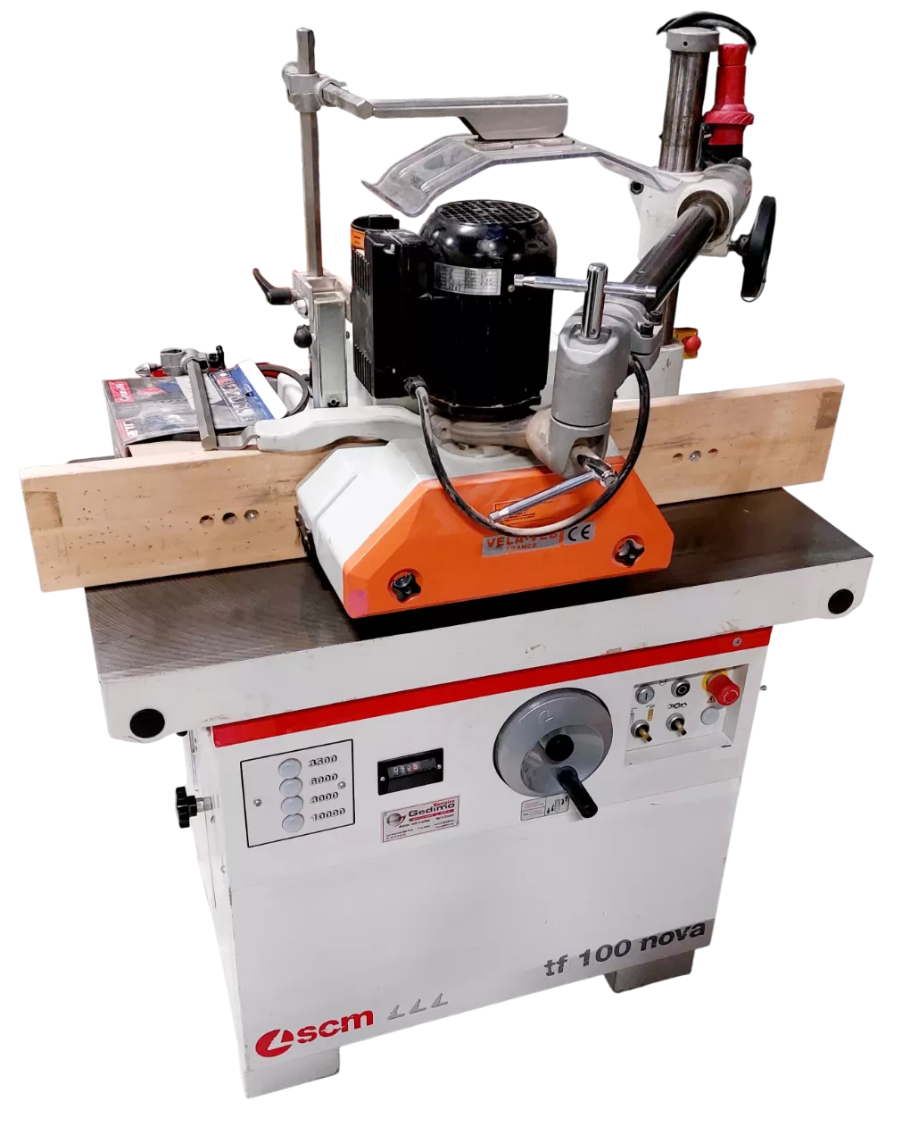 OCCASION TOUPIE 5 kW 4 VITESSES AVEC ENTRAINEUR SCM NOVA TF 100 :GEDIMO