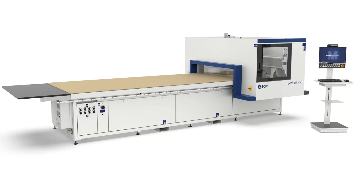 CENTRE D'USINAGE AGENCEMENT - MORBIDELLI X50 - SCM