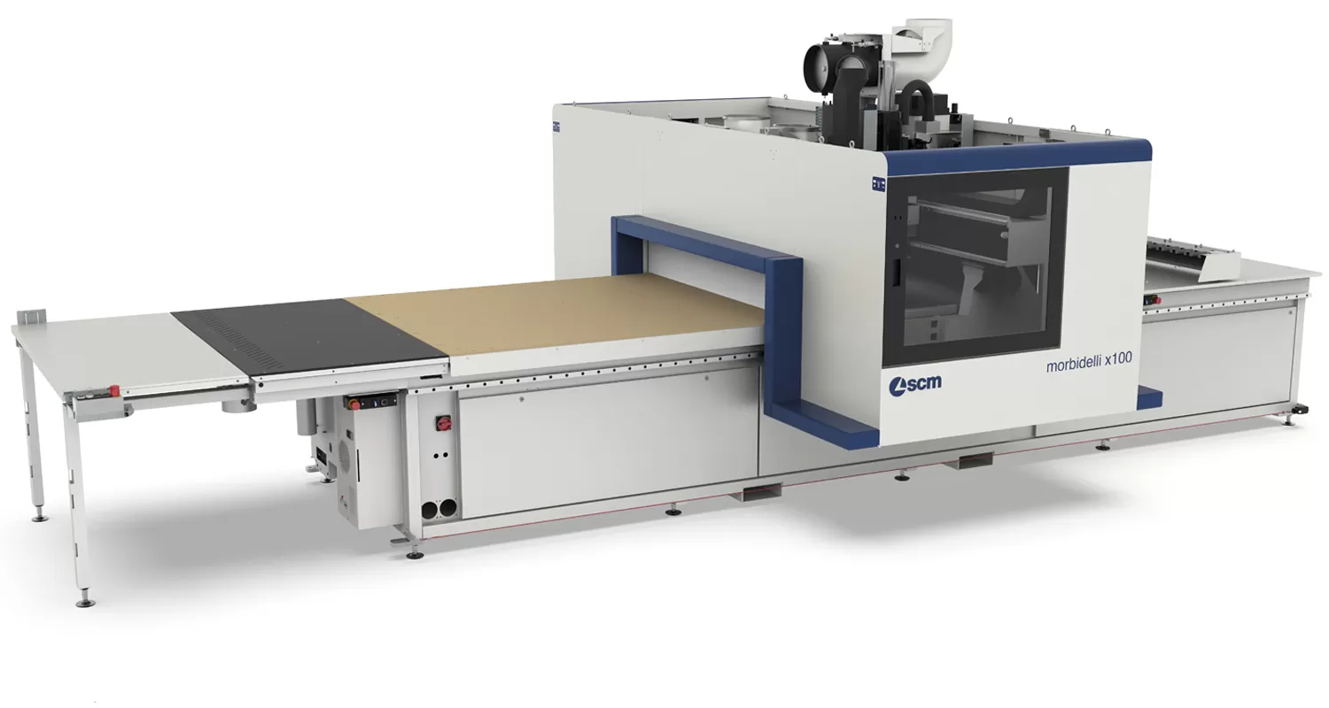 CNC CENTRE D'USINAGE - MORBIDELLI X100 - SCM