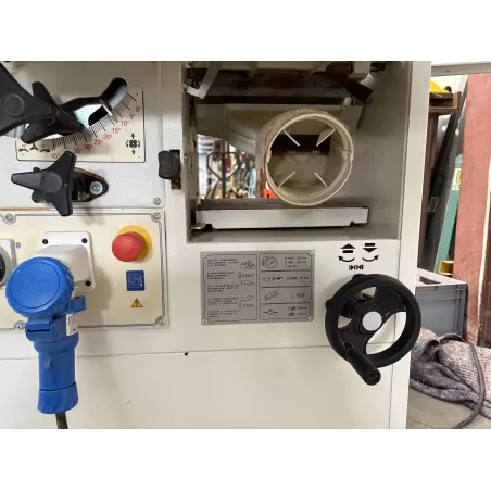 OCCASION COMBINÉE 4 OPERATIONS MONOPHASÉ AVEC ENTRAINEUR SCM MINIMAX C30G :GEDIMO