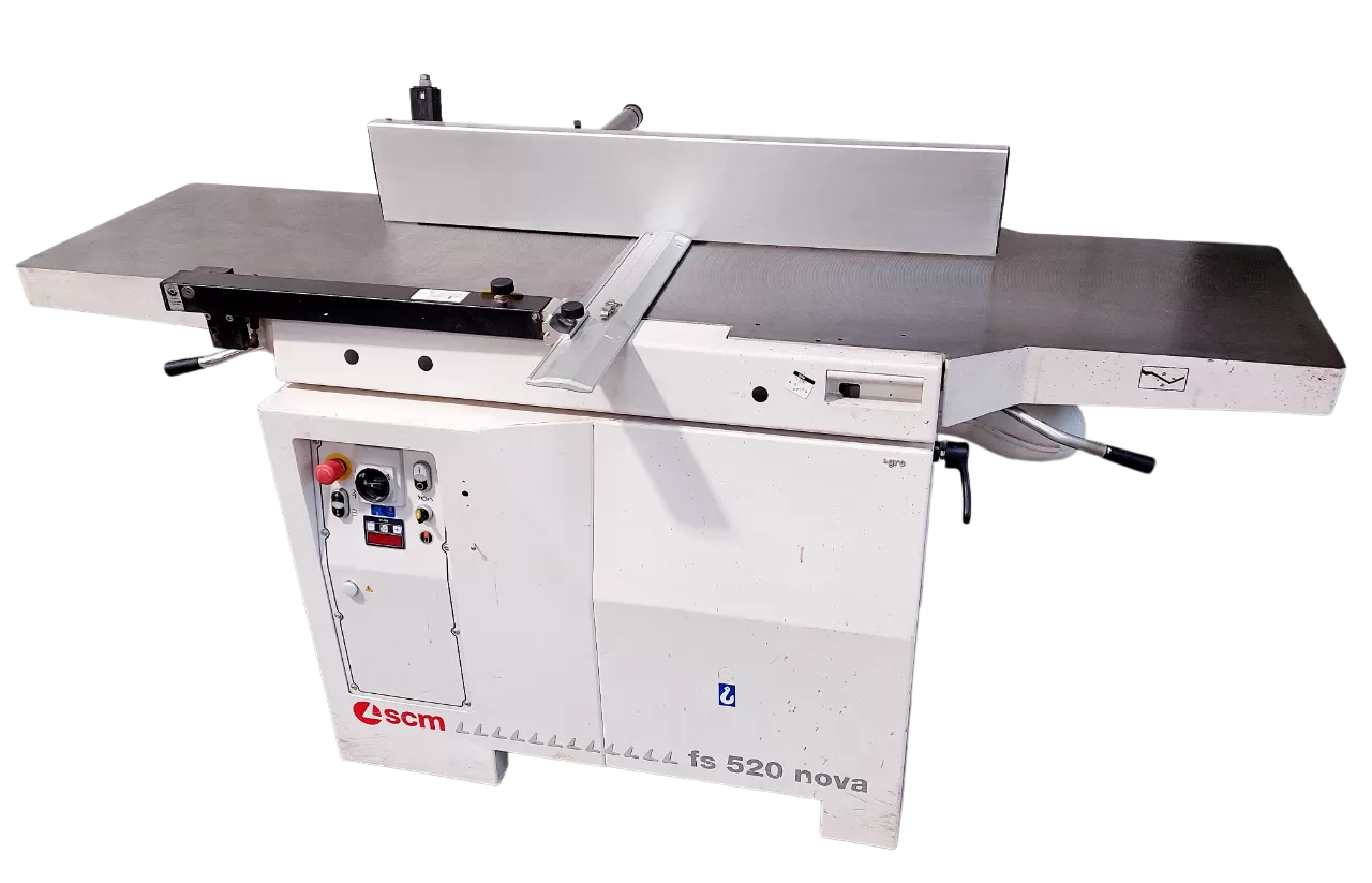 Occasion COMBINÉ DÉGAUCHISSEUSE RABOTEUSE SCM FS520 :GEDIMO