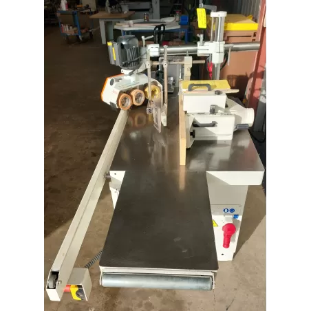 OCCASION TOUPIE INCLINABLE 7Kw TABLE LONGUE AVEC ENTRAINEUR SCM TI105 NOVA :GEDIMO