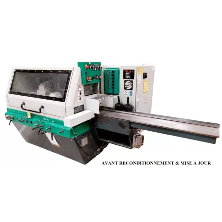 OCCASION CORROYEUSE MOULURIERE 4 FACES 5 ARBRES TABLE A RAINURES & TOUPIE MOBILE WEINIG PROFIMAT 23 :GEDIMO