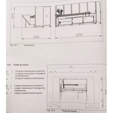 OCCASION FRAISEUSE DEFONCEUSE CN 5,6kW CENTAURO ALFA :GEDIMO