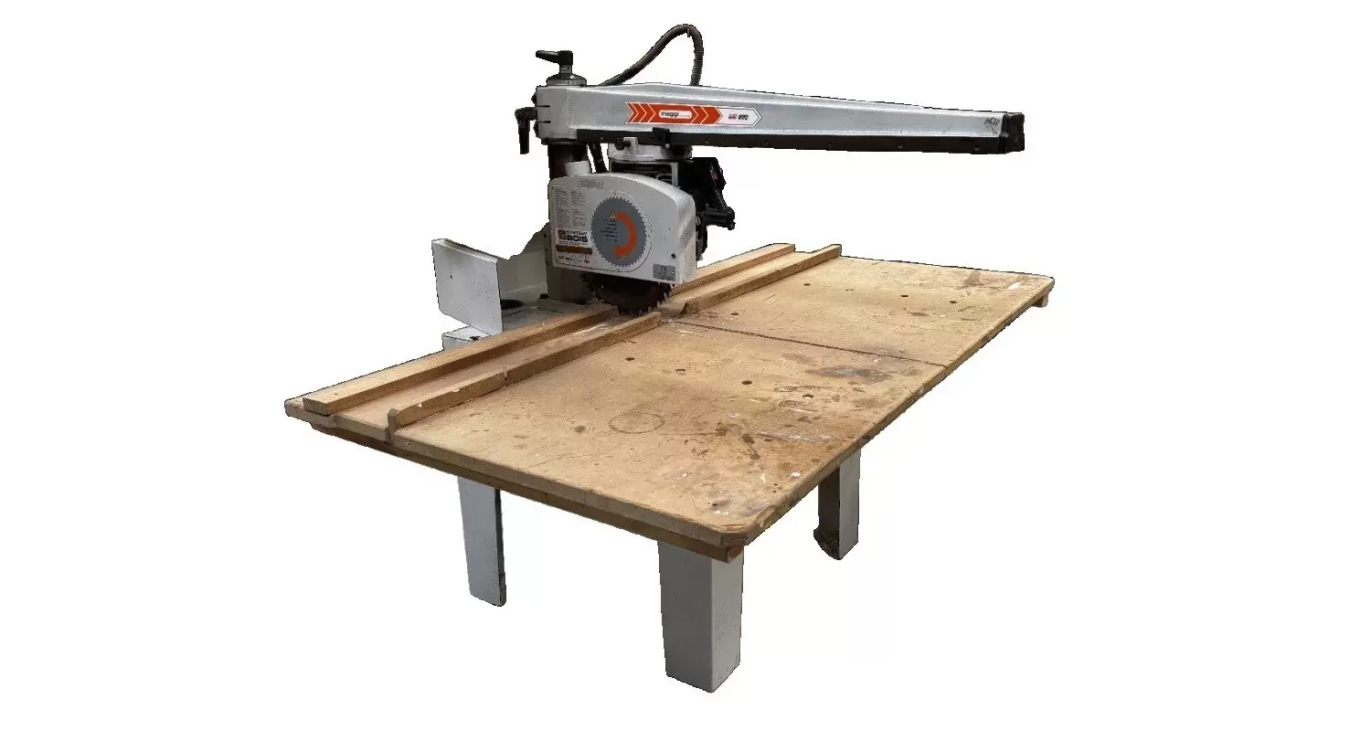 OCCASION SCIE TRONÇONNEUSE / RADIALE - MAGGI BIG 800 GEDIMO