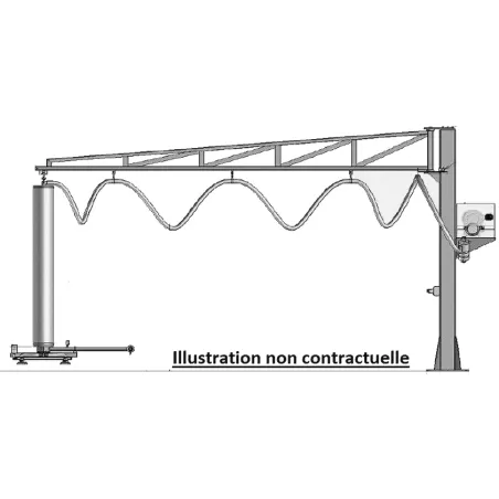 Occasion Palonnier a ventouses et potence MANUPAC 250 KG :Gedimo