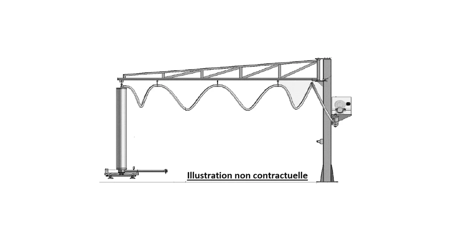 Occasion Palonnier a ventouses et potence MANUPAC 250 KG :Gedimo