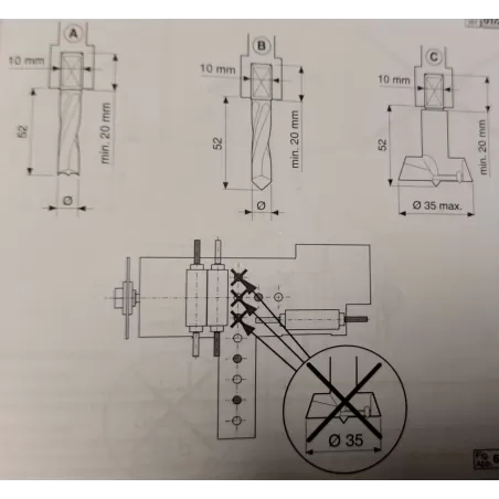 Occasion CENTRE DE FRAISAGE & PERCAGE 3 AXES MASTERWOOD PROJECT 415 :Gedimo
