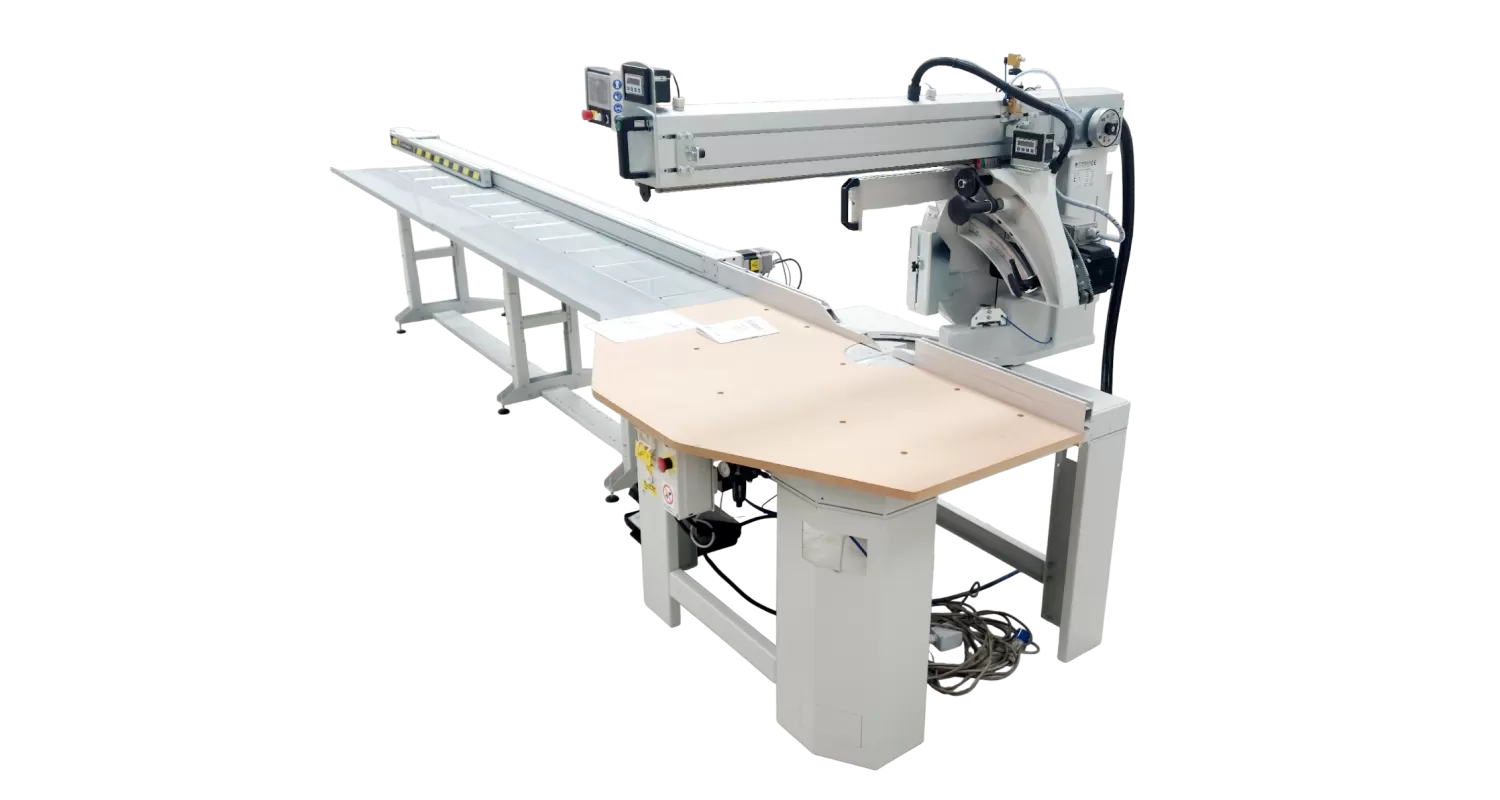 SCIE RADIALE US12 & BUTÉE NUMÉRISEE 3M STROMABSTOP :Gedimo