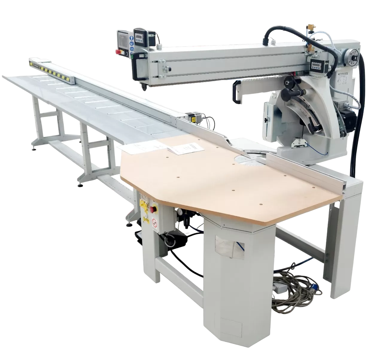 SCIE RADIALE US12 & BUTÉE NUMÉRISEE 3M STROMABSTOP :Gedimo