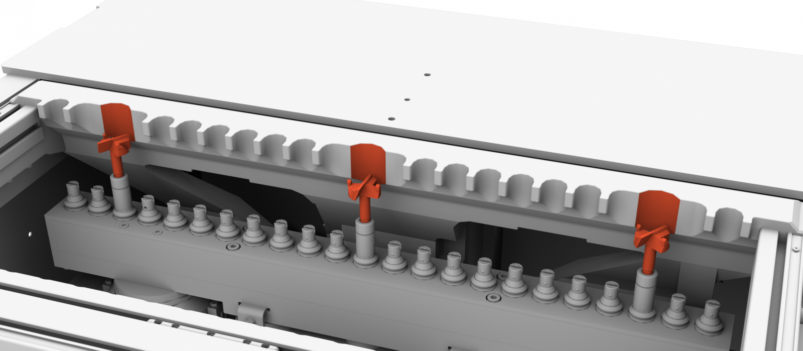 CONCUE POUR TRAVAILLER AVEC MECHES DE GRAND DIAMETRE