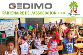 GEDIMO PARTENAIRE DE L'ÉCOLE ASSOCIATIVE L'ÎLE AUX ENFANTS À MADAGASCAR